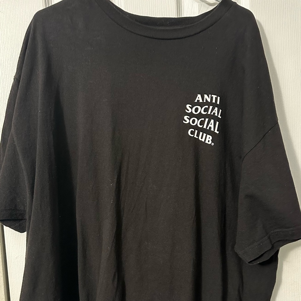 ASSC classic black tee